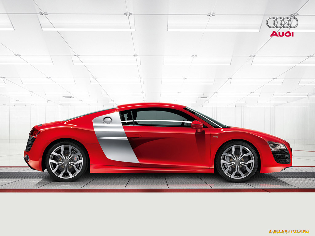 audi, r8, v10, fsi, quattro, 2010, 